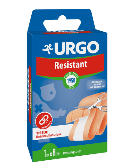 Urgo Resistant Neutral, plaster do cięcia, 1 m x 8 cm, 1 szt.