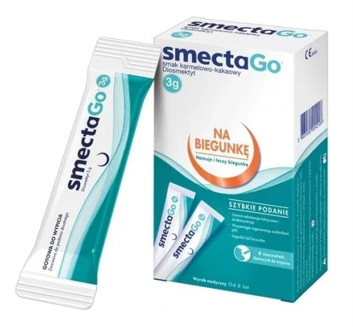 Smecta Go, 8 saszetek