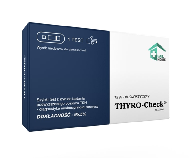 Thyro-Check, test do wykrywania niedoczynności tarczycy, 1 szt.