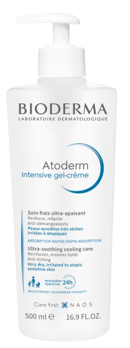 Bioderma Atoderm Intensive Gel-Creme, żel-krem przeciwświądowy, 500 ml