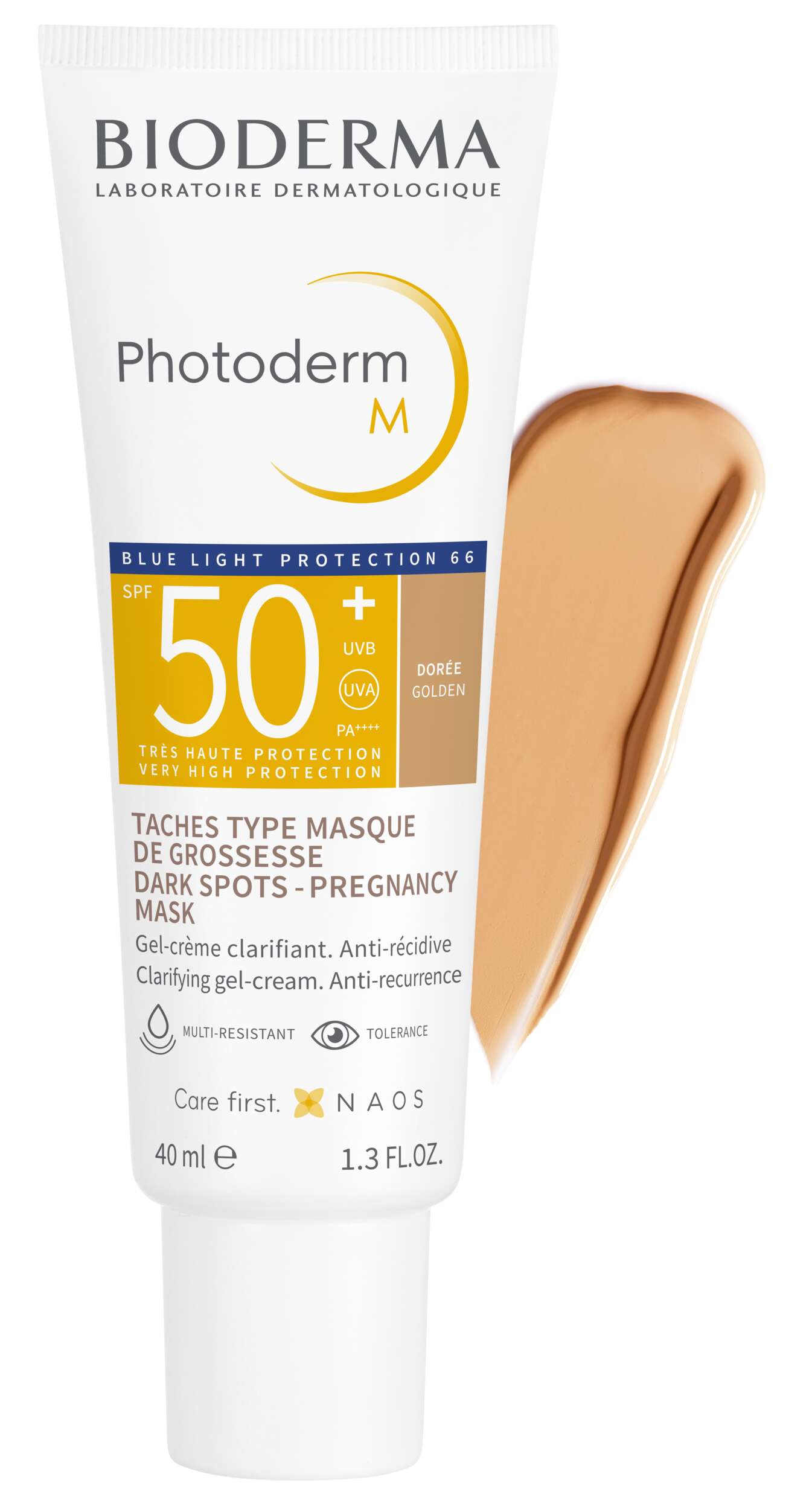 Bioderma Photoderm M, krem koloryzujący SPF 50+, ciemny, 40 ml