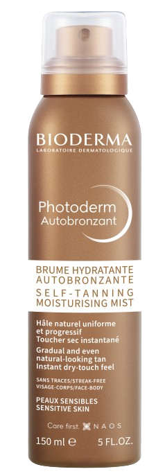 Bioderma Photoderm Autobronzant Brume Hydratant, amoopalająca mgiełka, 150 ml