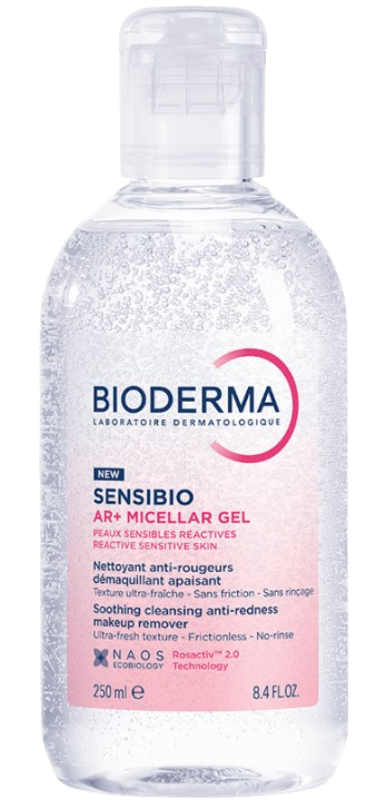Bioderma Sensibio AR+ Micellar Gel, żel micelarny, 250 ml