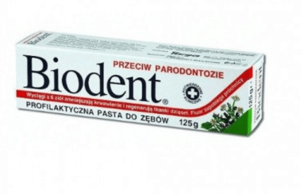 BIODENT, pasta do zębów przeciwko paradontozie, 125 g