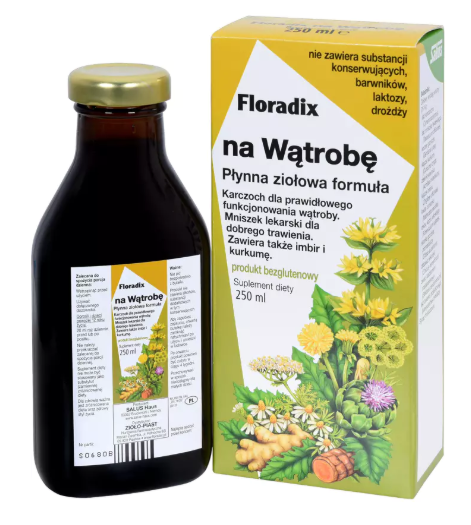 Floradix Na Wątrobę, 250 ml