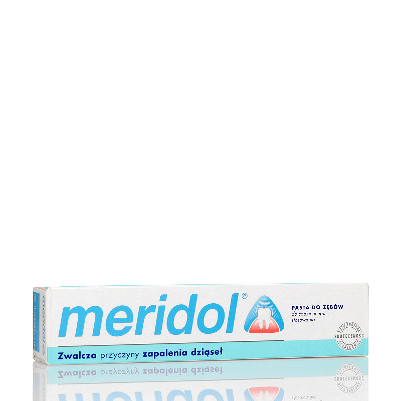 Meridol, pasta wspomagająca regenerację podrażnionych dziąseł, tuba 75 ml