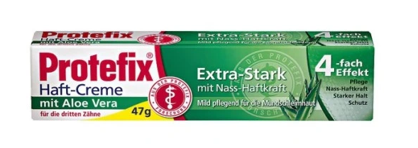 Protefix krem mocujący z aloesem, 47 g