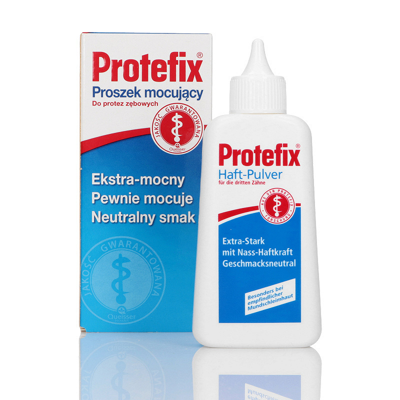Protefix, proszek mocujący do protez zębowych, 50 g