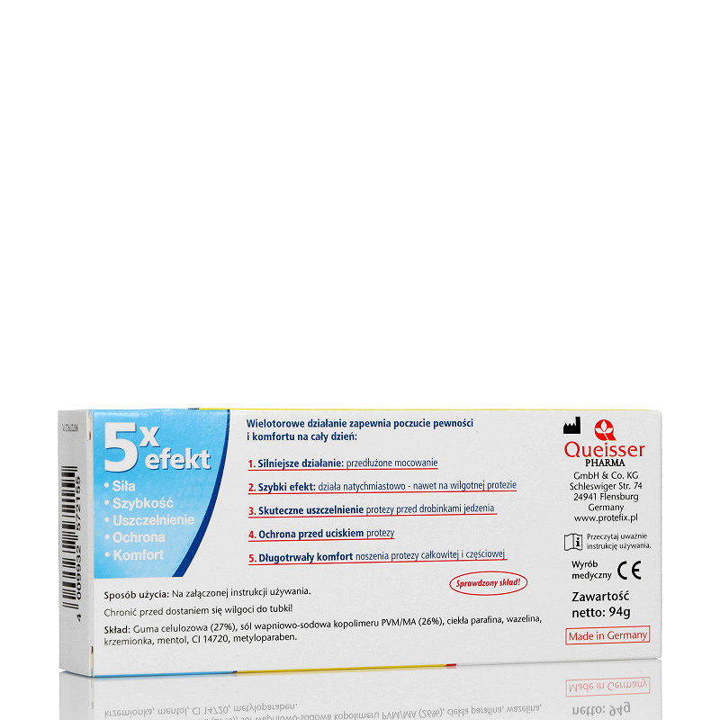 Protefix Ekstra mocny XXL, krem mocujący do protez, zestaw: 47 g x 2 opakowania