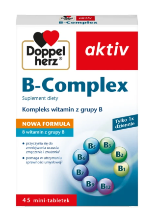 Doppelherz aktiv B-Complex 45 tabletek