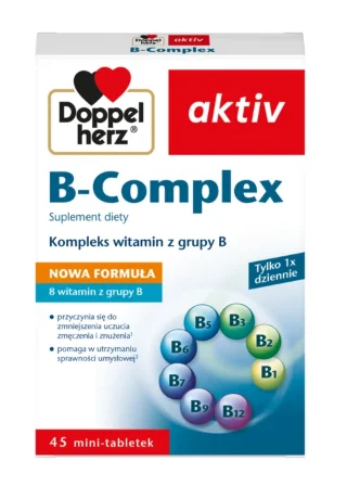 Doppelherz aktiv B-Complex, 45 tabletek