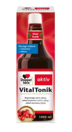 Doppelherz Aktiv Vital Tonik, płyn, 1000 ml