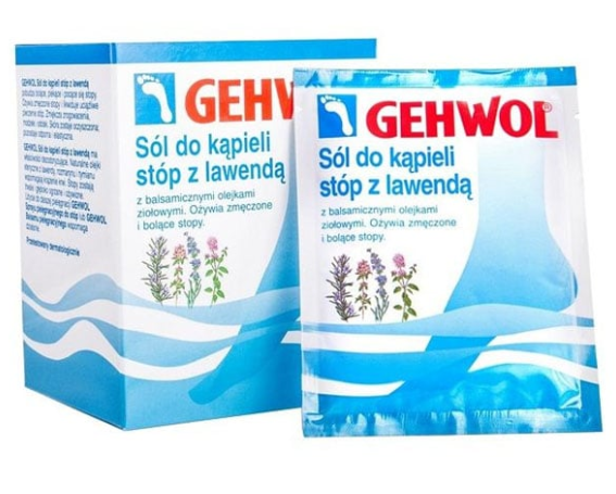 GEHWOL sól ziołowa z lawendą do kąpieli stóp,  250 g