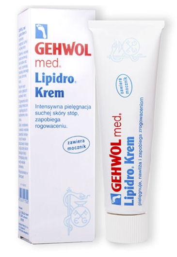 Gehwol Med Lipidro, krem do stóp, 125 ml