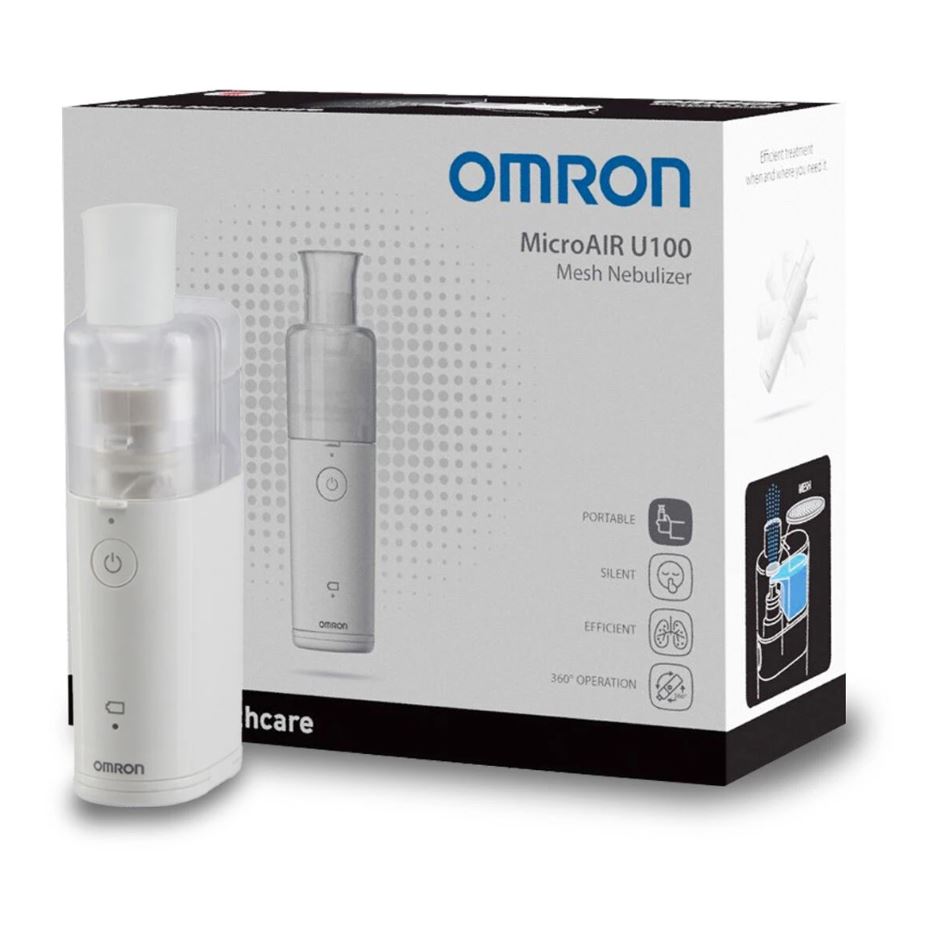 OMRON MicroAIR ultradźwiękowy nebulizator U100, 1 szt.
