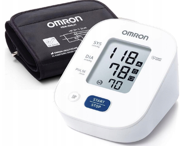 Omron M2+ ciśnieniomierz naramienny, 1 szt.