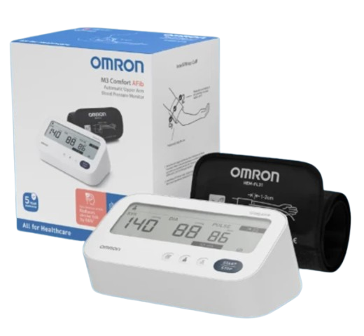 Omron M3 Comfort Afib, ciśnieniomierz naramienny, 1 szt.