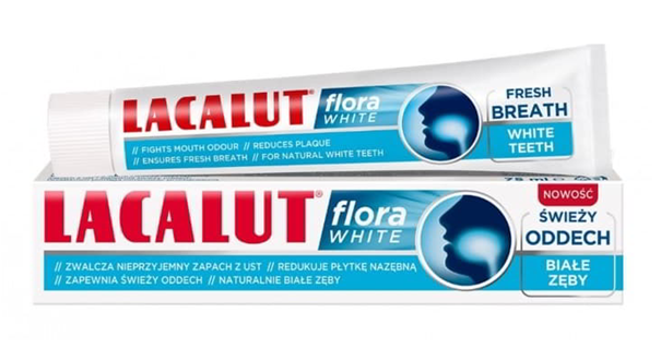 Lacalut Flora White pasta do zębów, 75ml