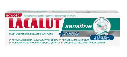 Lacalut Sensitive Plus pasta do zębów, 75 ml