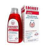 Lacalut Aktiv płyn do płukania jamy ustnej chroni przed krwawieniem dziąseł i próchnicą, 300 ml