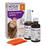 NYDA express aerozol przeciw wszawicy, 2x50 ml