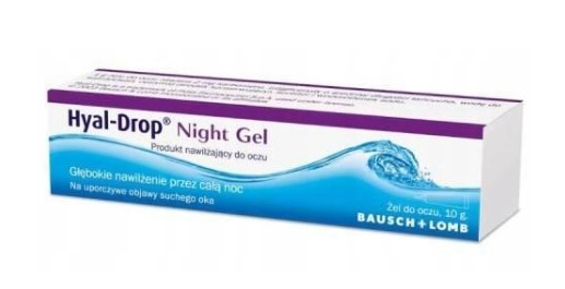 Hyal-Drop Night Gel, żel do oczu, 10 g