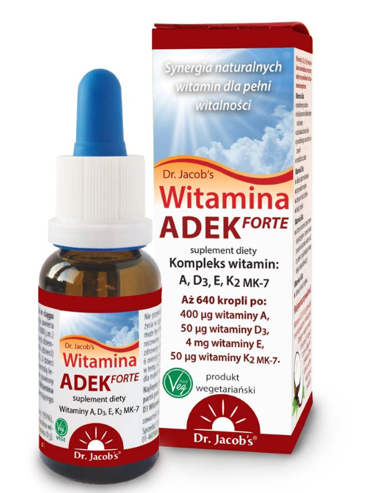 Dr. Jacob's Witamina ADEK Forte krople, 20 ml