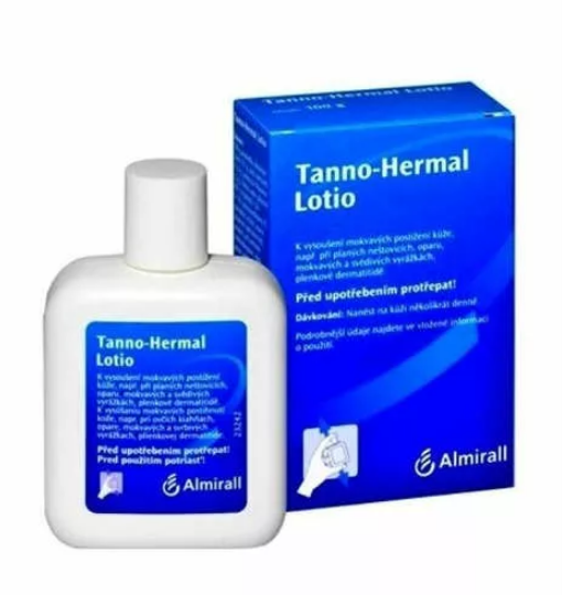 Tanno-Hermal, płyn przeznaczony do wspomagającego leczenia wirusowych infekcji skóry, 100 g