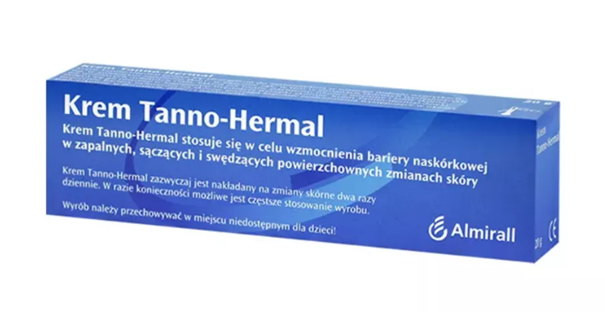 Tanno-Hermal, krem stosowany w celu wzmocnienia bariery naskórkowej, 20 g