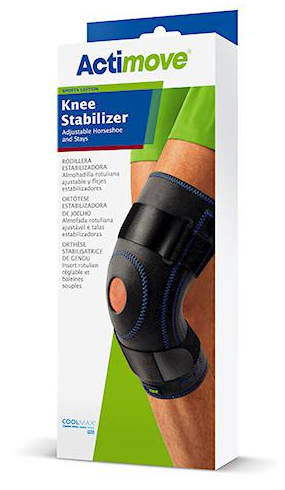 Actimove Sports Edition, orteza stawu kolanowego z regulowaną pelotą, rozmiar M, 1 szt.