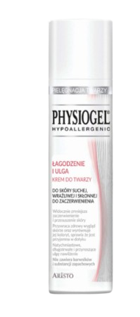 Physiogel Łagodzenie i ulga, kojący krem do twarzy, 40 ml