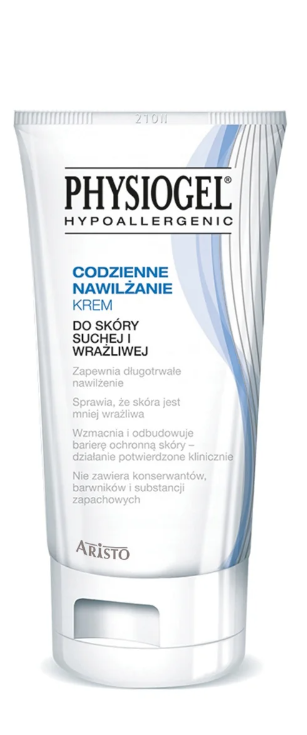 Physiogel Hypoallergenic Codzienne Nawilżanie krem do skóry suchej i wrażliwej, 75 ml