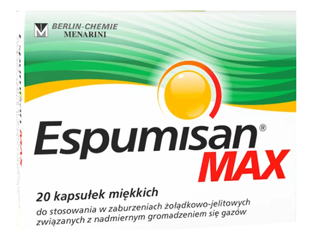 Espumisan Max 20 kapsułek