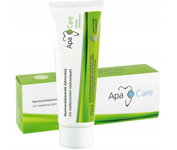 ApaCare, remineralizująca, pasta do zębów, 75ml