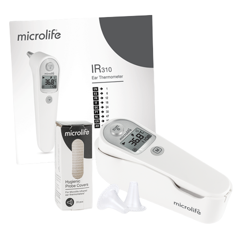 MICROLIFE IR 310 termometr douszny elektroniczny, 1 szt.