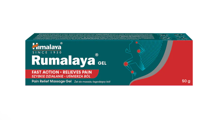 Himalaya Rumalaya Gel, żel do masażu łagodzący ból, 50 g.