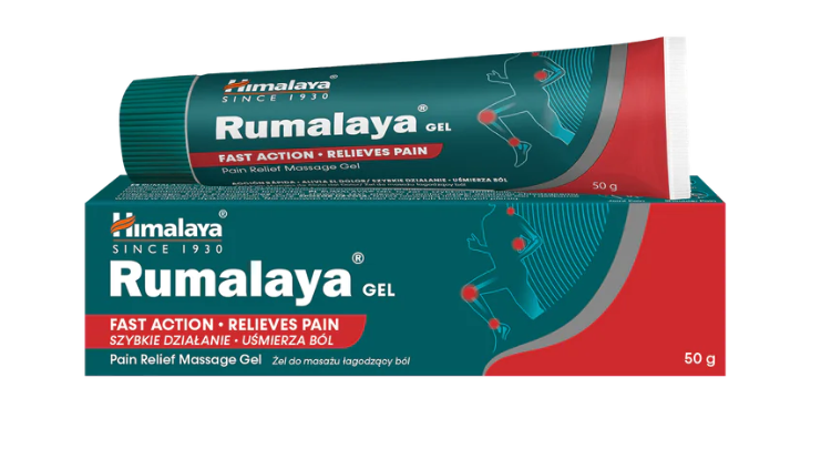 Himalaya Rumalaya Gel, żel do masażu łagodzący ból, 50 g.