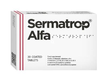 Sermatrop Alfa, 30 tabletek