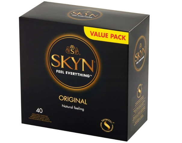 Skyn Original, prezerwatywy nielateksowe, 40 szt.