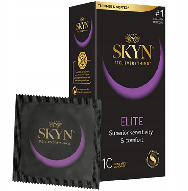 SKYN Ellite, nielateksowe, ultracienkie, 10 szt.