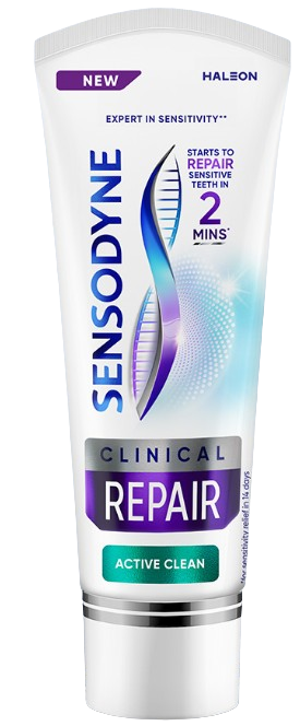 Sensodyne Clinical Repair Active Clean, pasta, 75 ml