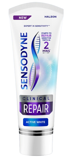Sensodyne Clinical Repair Active White, pasta. 75 ml