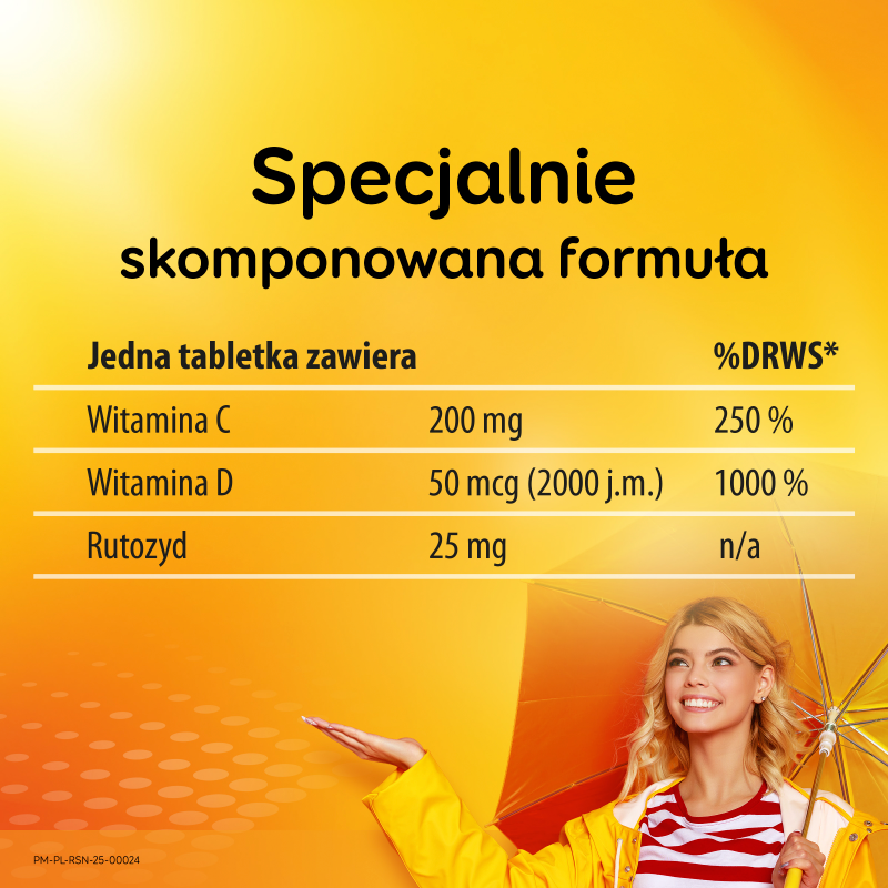 Rutinoscorbin Max D3, 60 tabletek