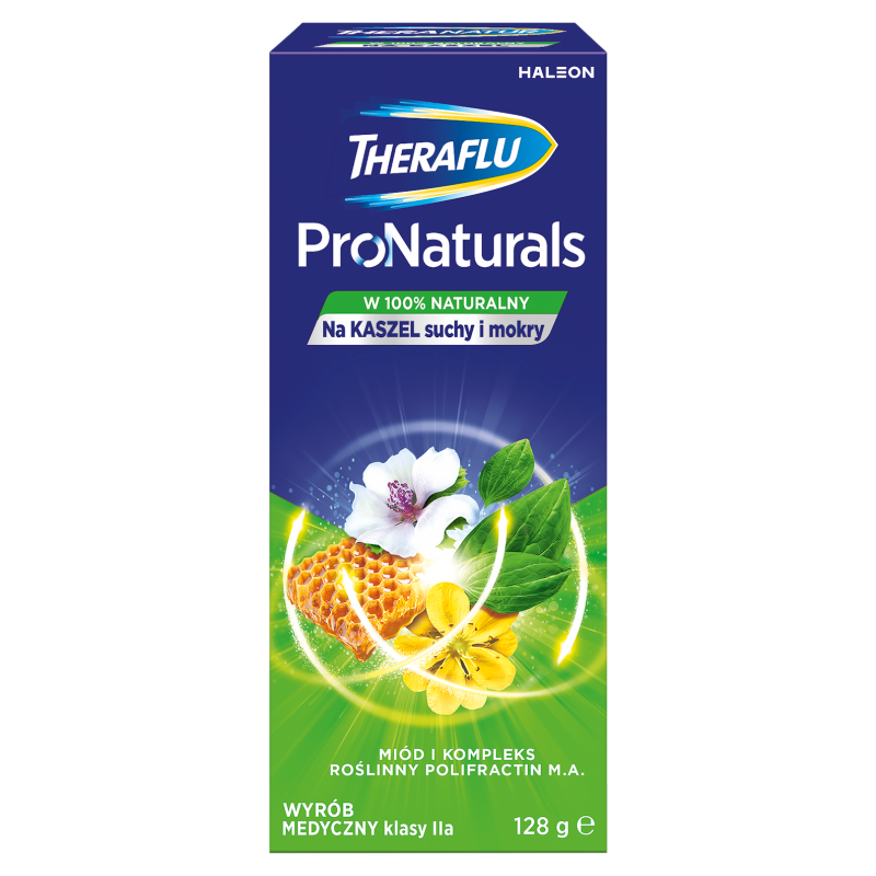 Theraflu ProNaturals, syrop, 128 g