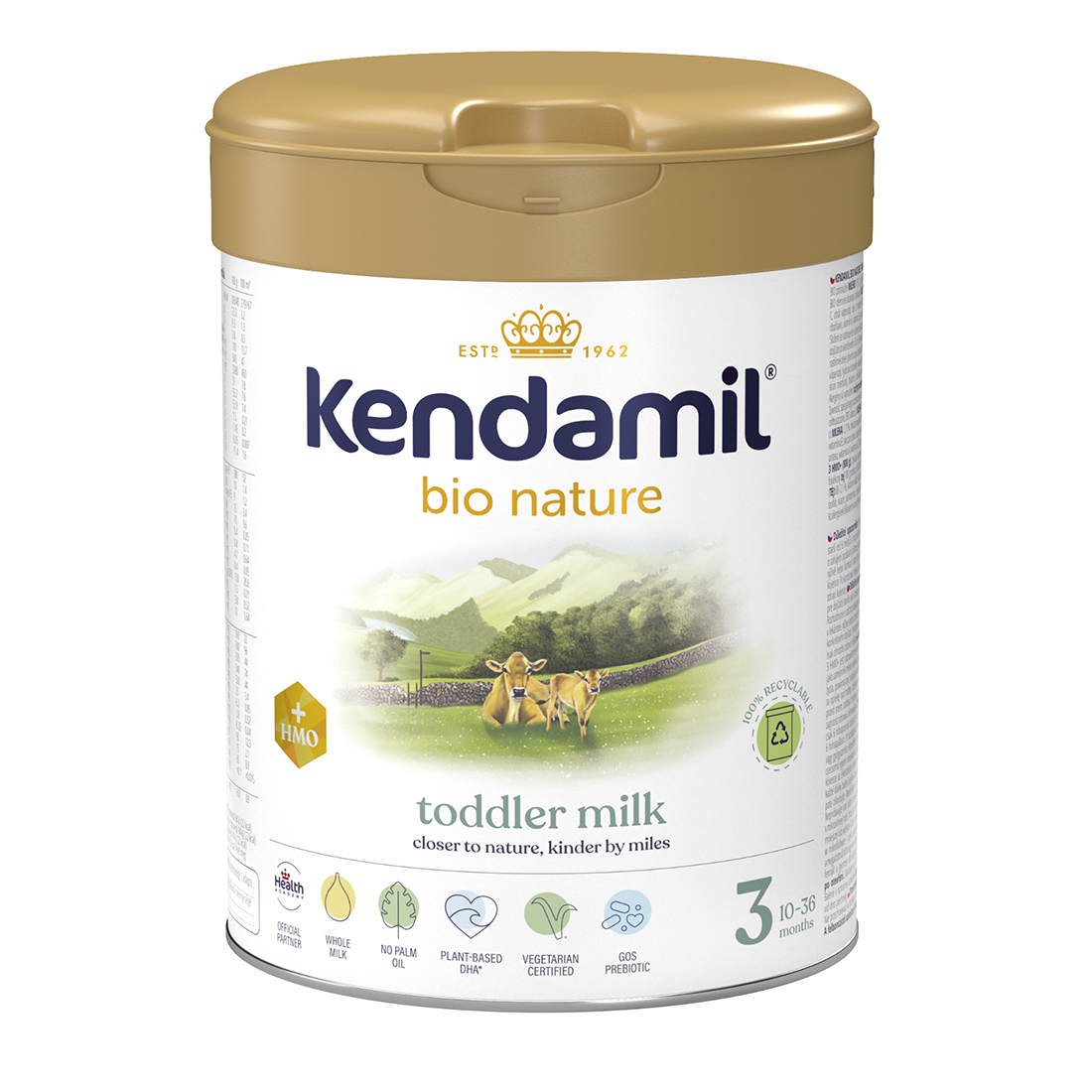 Kendamil BIO Nature 3 HMO+, 800 g