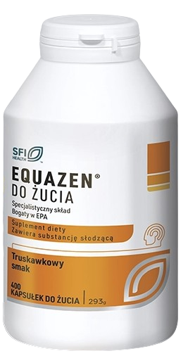 Equazen kapsułki do żucia z dodatkiem oleju z wiesiołka, 400 szt. 