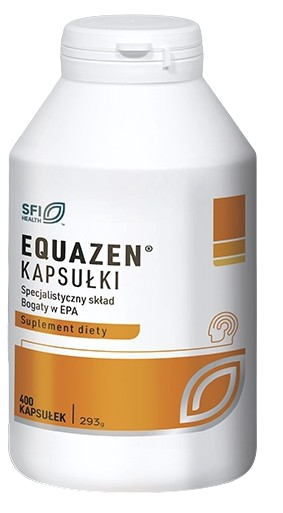 Equazen kapsułki ze składnikami bogatymi w kwasy omega-3 i omega-6, 400 szt.