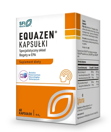 Equazen kapsułki z olejem z ryb i wiesiołkiem, 60 szt.