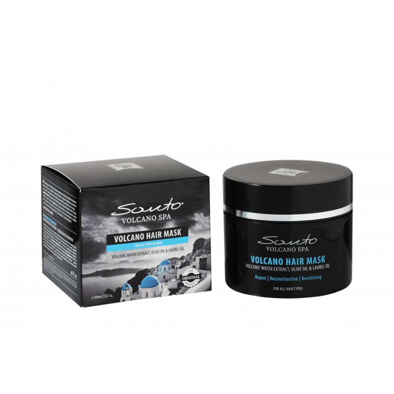 Santo Volcano SPA maska do włosów, 200 ml 