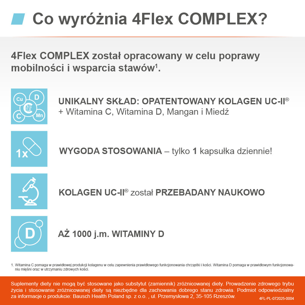 4Flex Complex, 30 kapsułek